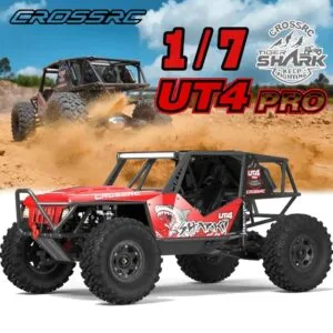 CROSSSRC UT4 PRO SHARK 1/7 RC Electric Car Rock Crawler Off-Road Model