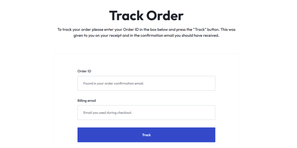 Track a package | Udumag Toys