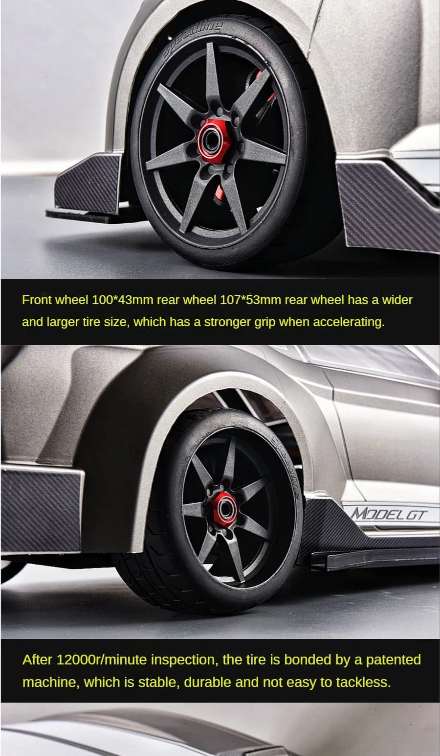 1/7 Scale FSR GT RC Speed 160KMH Flat Running Racing Car | Udumag Toys