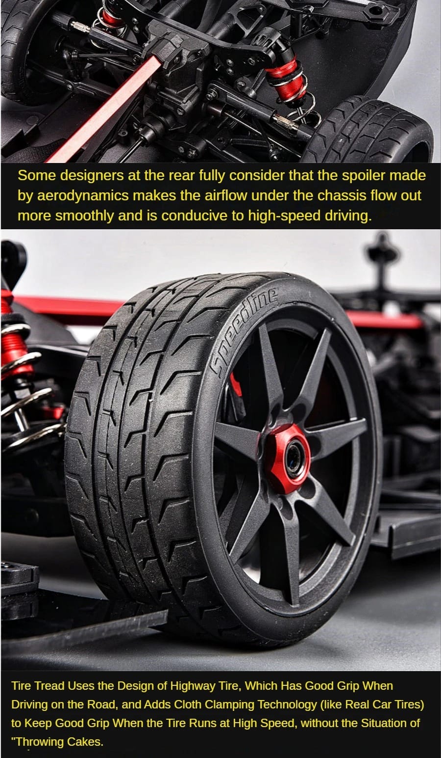 1/7 Scale FSR GT RC Speed 160KMH Flat Running Racing Car | Udumag Toys