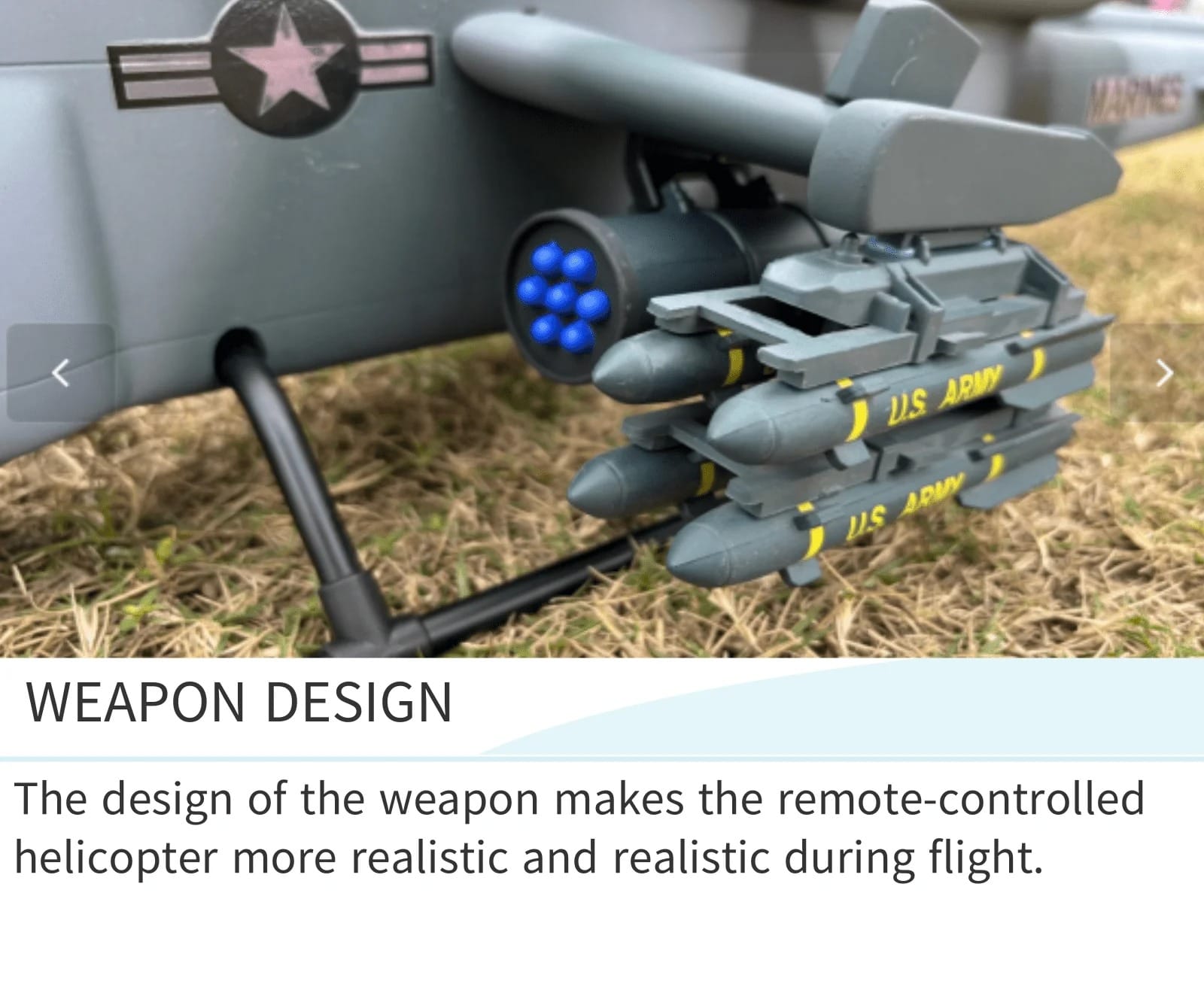 RC Helicopter 500 AH-1 Cobra Scale GPS with H1 Flight Control RTF | Udumag Toys