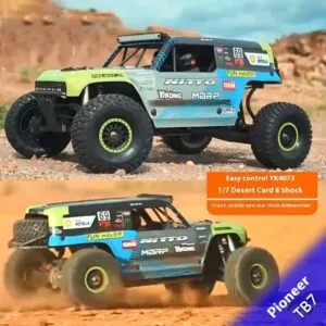 RC Car 1/7 Scale YK4073 Pioneer Desert Truck TB7 Off-road 4x4 RTR Vehicle