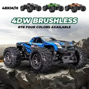 1/10 RC Car Mini RC Buggy Mini Maxx 4WD Brushless 2S Climbing Toy