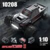 New Meijiaxin 10280 1/10 Little Monster Brushless High Speed RTR Car - Black
