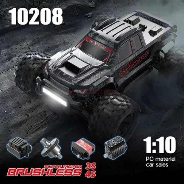 New Meijiaxin 10280 1/10 Little Monster Brushless High Speed RTR Car - Image 7