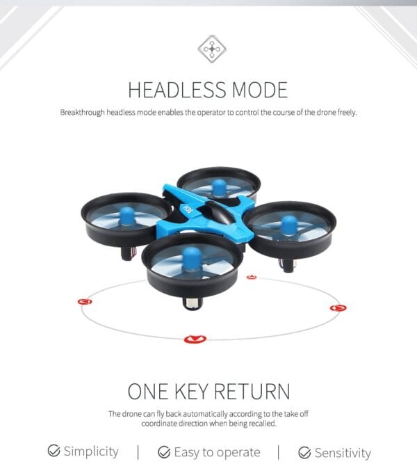 RC H36 Mini Remote Control Drone 6-axis Headless Mode Childrens Toy - Image 6