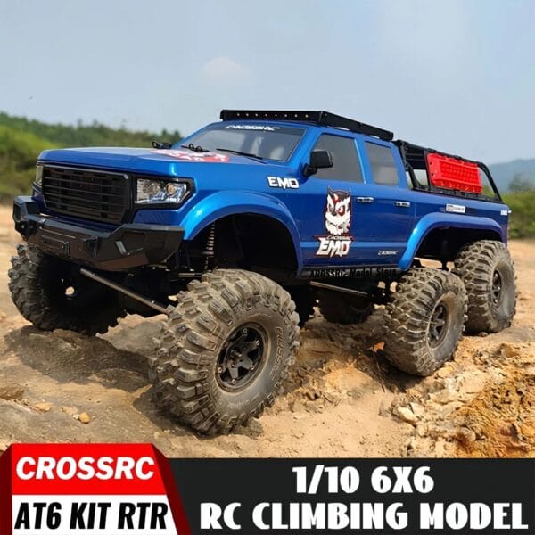 CROSSRC AT6 6X6 6WD 1/10 RC Off-Road RC Car Crawler RTR
