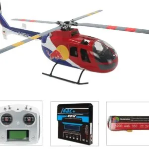 RC Helicopter BO105 500 Scale Helicopter 6CH GPS with H1 Flight Control RTF