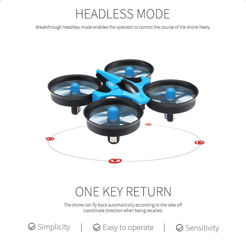 RC H36 Mini Remote Control Drone 6-axis Headless Mode Childrens Toy | Udumag Toys RC H36 Mini Remote Control Drone 6-axis Headless Mode Childrens Toy | Udumag Toys