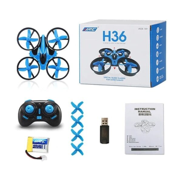 RC H36 Mini Remote Control Drone 6-axis Headless Mode Childrens Toy