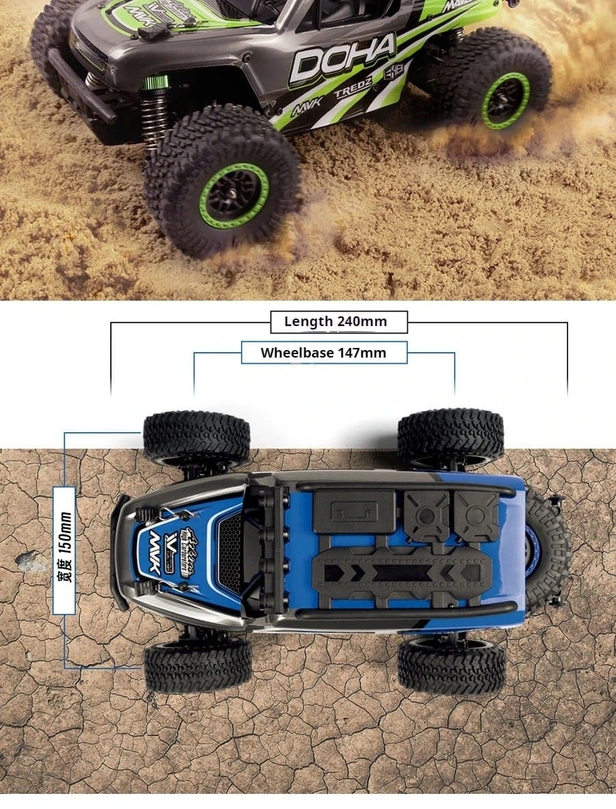 HPI MAVERICK DOHA 1/20 4WD 2.4 GHz brushed RC Desert Truck Off-Road vehicle | Udumag Toys