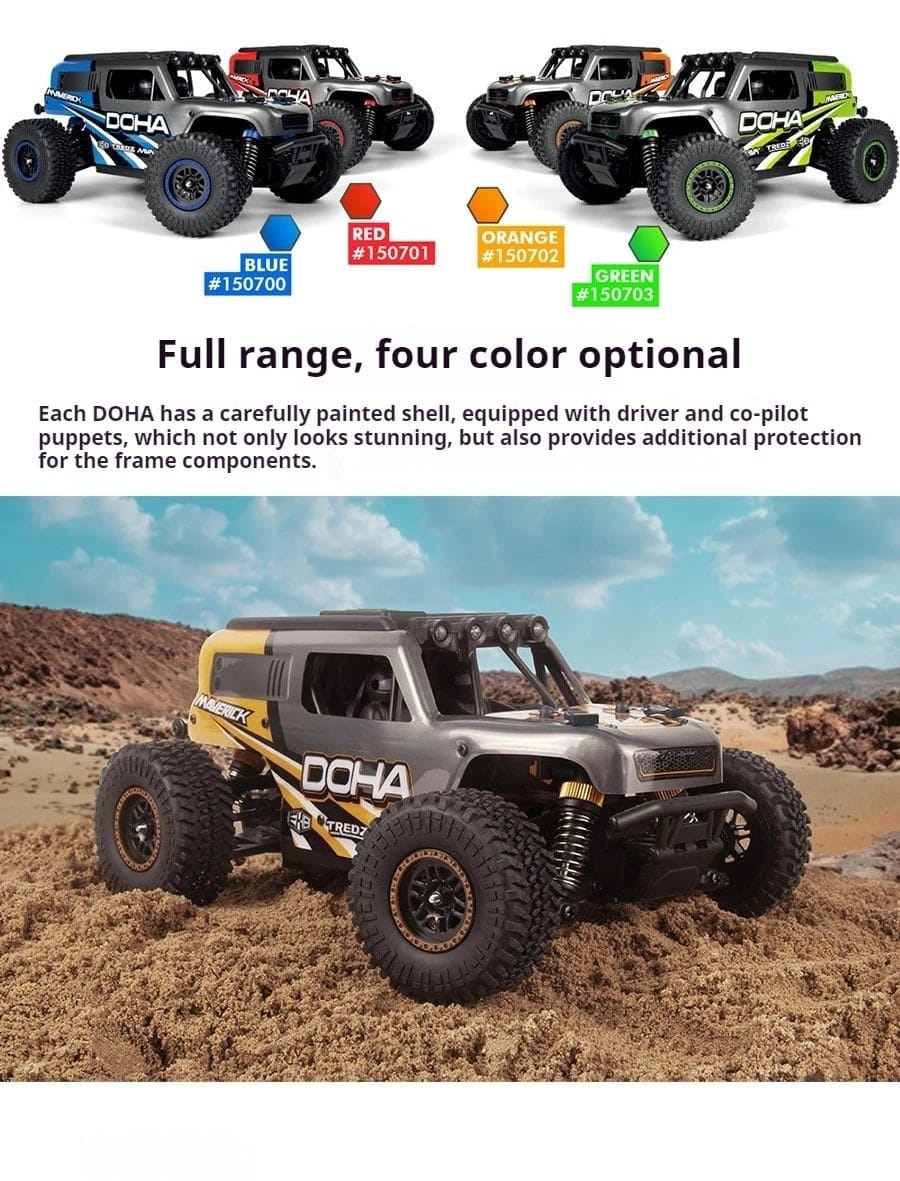 HPI MAVERICK DOHA 1/20 4WD 2.4 GHz brushed RC Desert Truck Off-Road vehicle | Udumag Toys