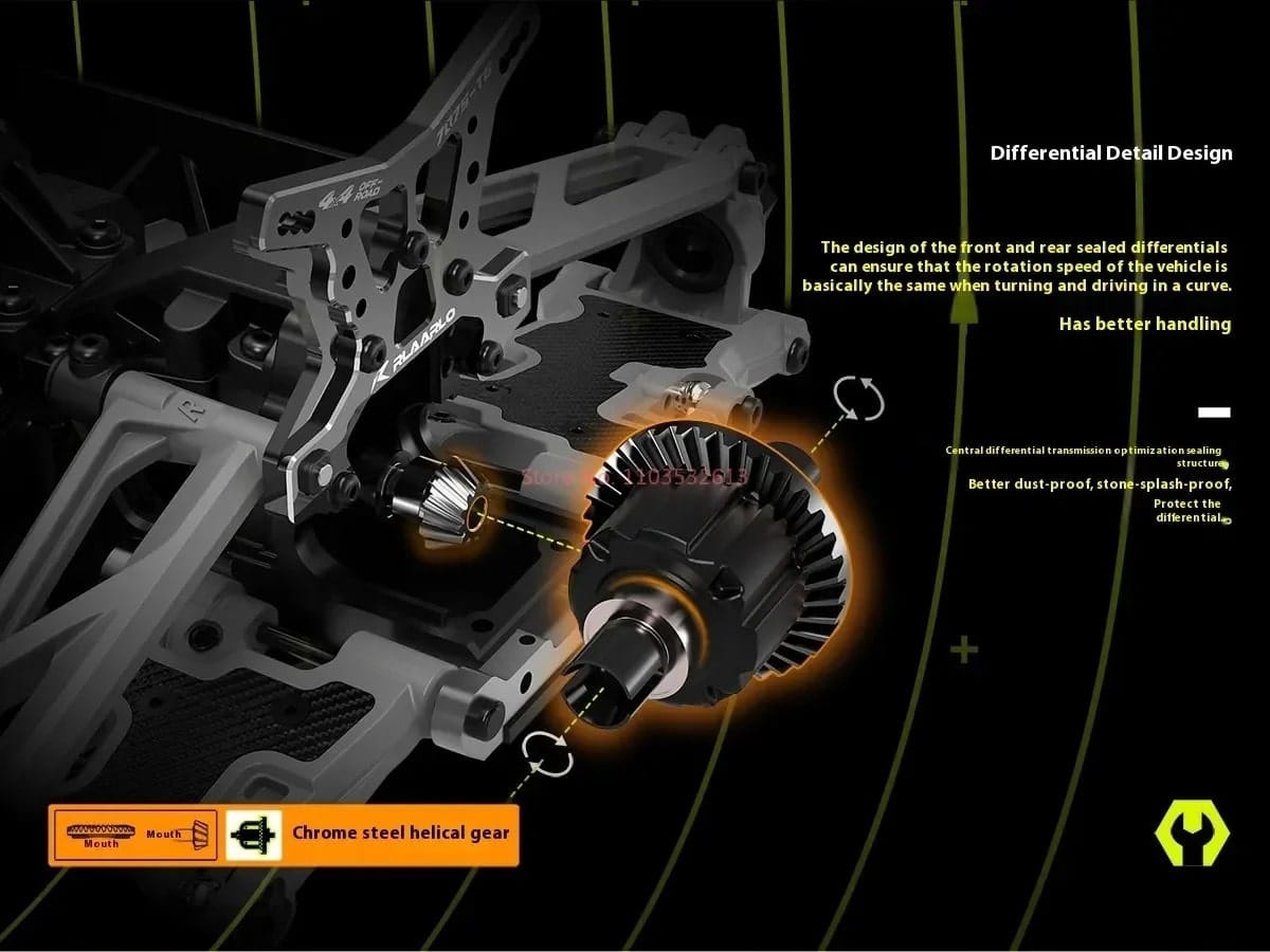 XTS F10 Rally 1/10 RC Remote Control Car Electric 4WD Drift Off Road Model Toy | Udumag Toys