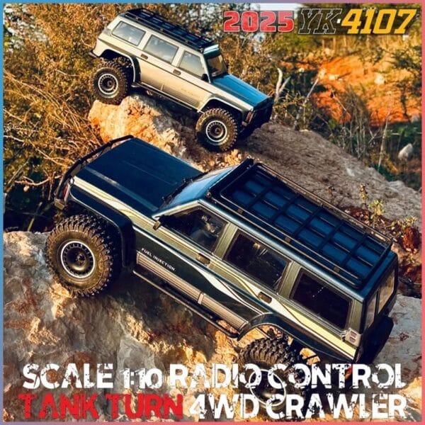 YIKONG YK4107 Remote Control 1/10 Climbing Off Road Vehicle Toy - Image 3