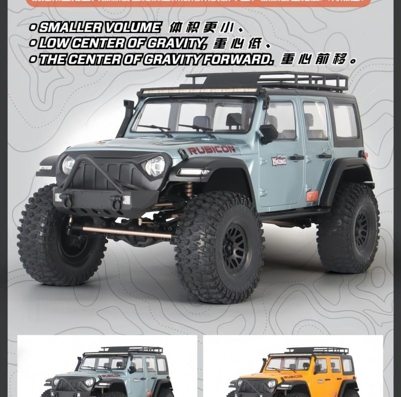 1/8 YK4082 V3 RC Remote Control Climbing 4WD Off Road Vehicle | Udumag Toys