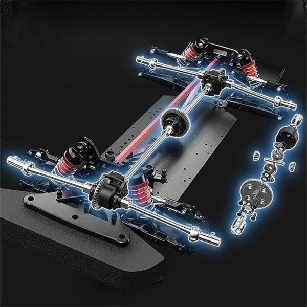 Car Rc HYPER 1/7 Brushless 7303 C3 Brushless High-Speed Off-Road Vehicle - Image 5