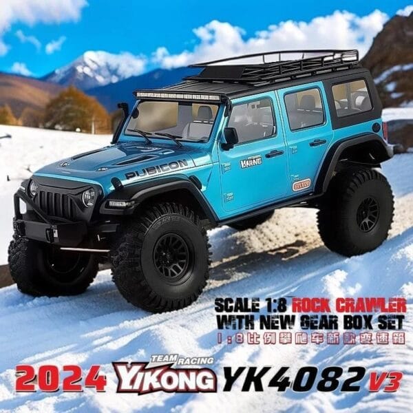 1/8 YK4082 V3 RC Remote Control Climbing 4WD Off Road Vehicle - Image 2