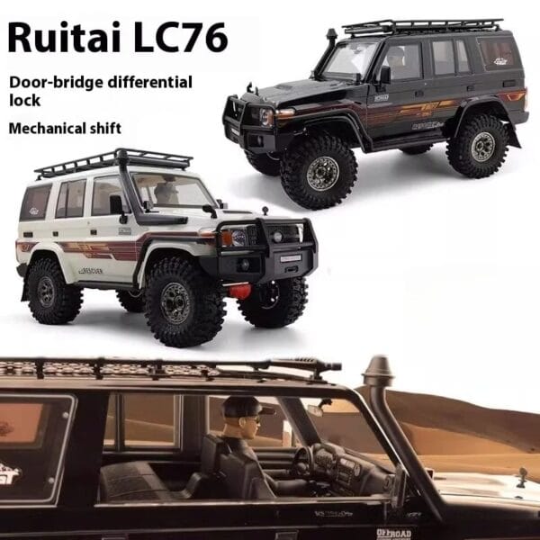 Rgt EX86190 1/10 Remote Control Electric Climbing Car Lc76 Off-Road Vehicle - Image 6