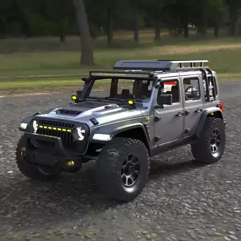 1/7 RC Wrangler CK5811 Off-Road Outdoor Remote Control Climbing Vehicle Brushed Toy - Image 5
