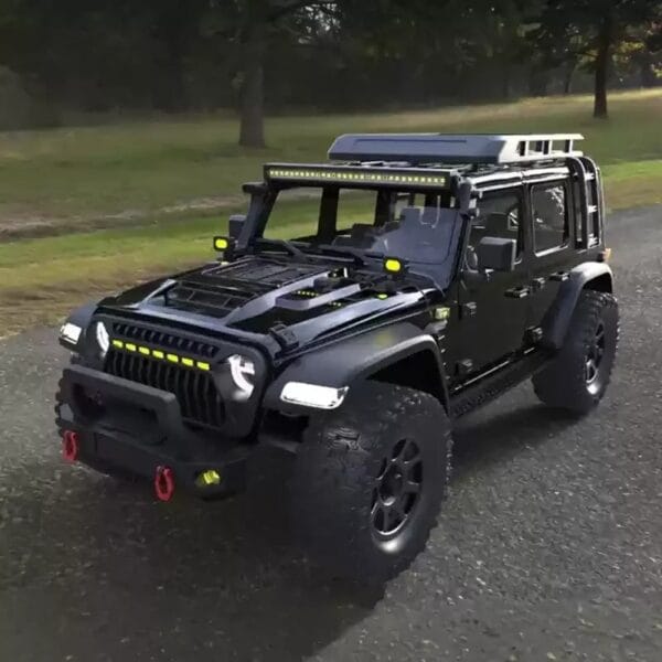 1/7 RC Wrangler CK5811 Off-Road Outdoor Remote Control Climbing Vehicle Brushed Toy - Image 4