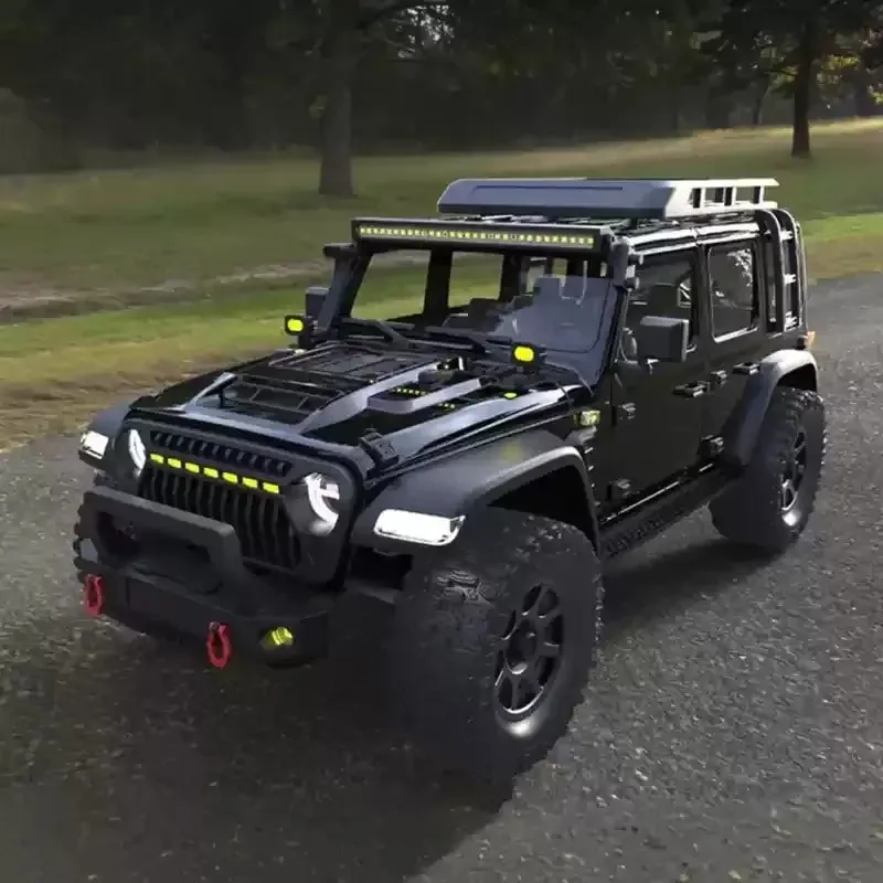 1/7 RC Wrangler CK5811 Off-Road Outdoor Remote Control Climbing Vehicle Brushed Toy - Image 4