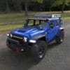 1/7 RC Wrangler CK5811 Off-Road Outdoor Remote Control Climbing Vehicle Brushed Toy - BLUE