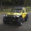 1/7 RC Wrangler CK5811 Off-Road Outdoor Remote Control Climbing Vehicle Brushed Toy - YELLOW