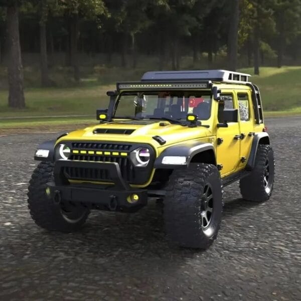 1/7 RC Wrangler CK5811 Off-Road Outdoor Remote Control Climbing Vehicle Brushed Toy - Image 2