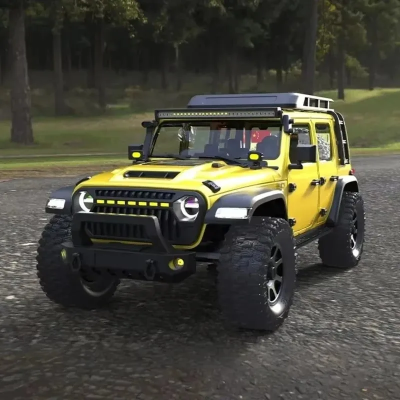 1/7 RC Wrangler CK5811 Off-Road Outdoor Remote Control Climbing Vehicle Brushed Toy - Image 2