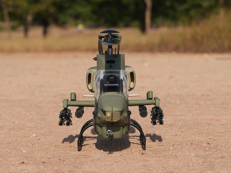 Robann 470AH-1 Remote Control Cobra Military Simulation Helicopter RTF | Udumag Toys