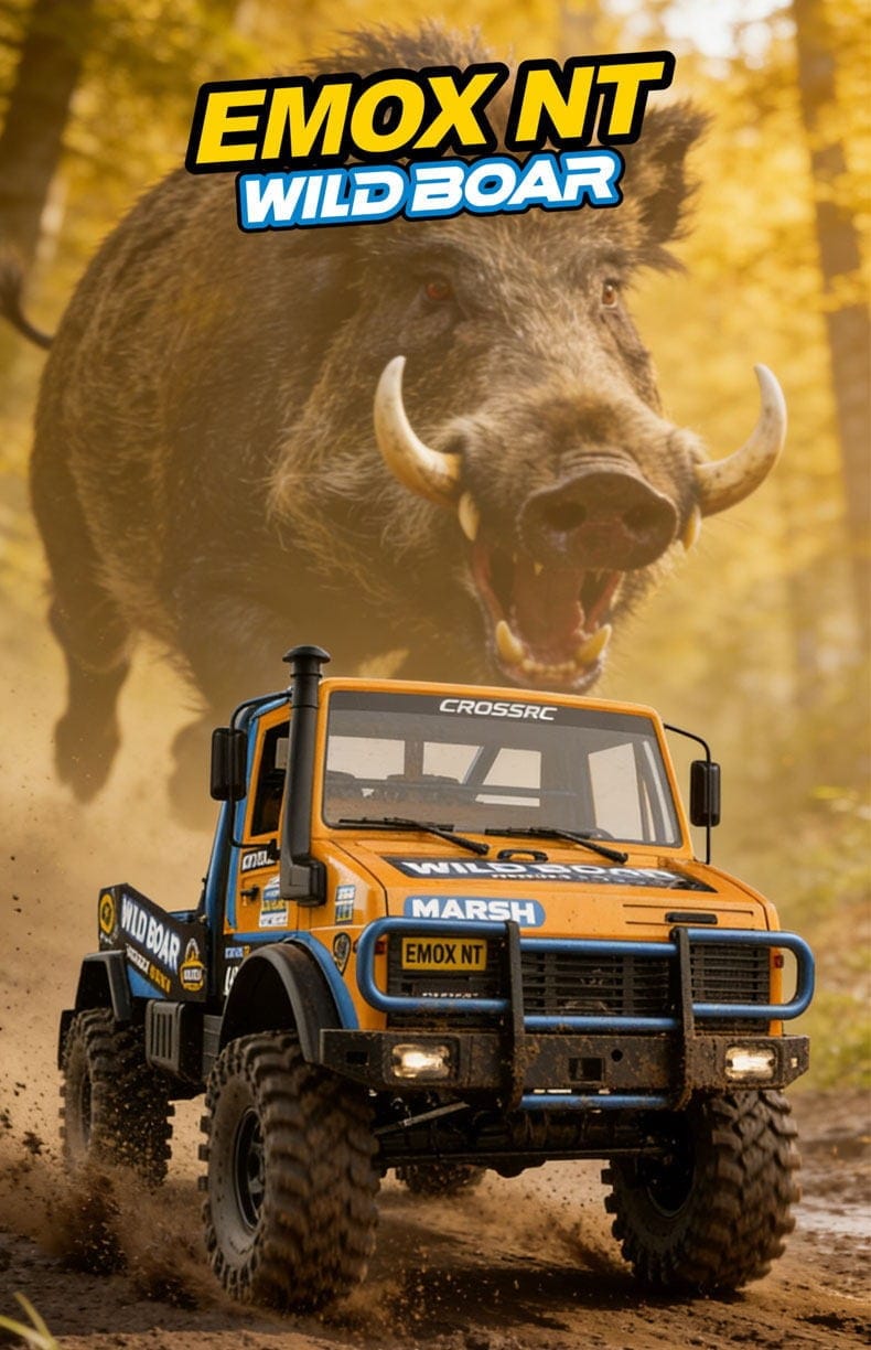 EMOX NT Wild Boar 1/8 Rc Car Brushless 4WD Rc Crawler Truck | Udumag Toys EMOX NT Wild Boar 1/8 Rc Car Brushless 4WD Rc Crawler Truck | Udumag Toys