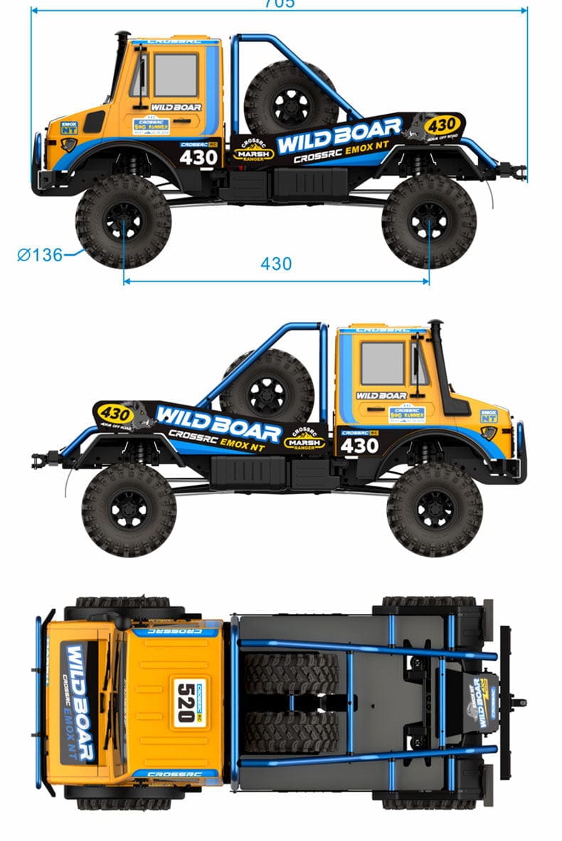 EMOX NT Wild Boar 1/8 Rc Car Brushless 4WD Rc Crawler Truck | Udumag Toys EMOX NT Wild Boar 1/8 Rc Car Brushless 4WD Rc Crawler Truck | Udumag Toys