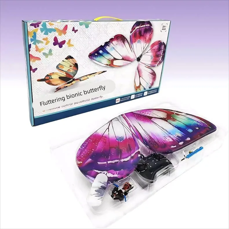 Magical LED RC Butterfly Drone Flying Bionic Insect Toy with Colorful Wings Wedding Proposal Birthday Party Décor | Udumag Toys Magical LED RC Butterfly Drone Flying Bionic Insect Toy with Colorful Wings Wedding Proposal Birthday Party Décor | Udumag Toys