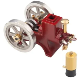 Educational Toy Hit and Miss Engine 6cc Metal Single Cylinder 4-Stroke IC Engine with Ignition Device